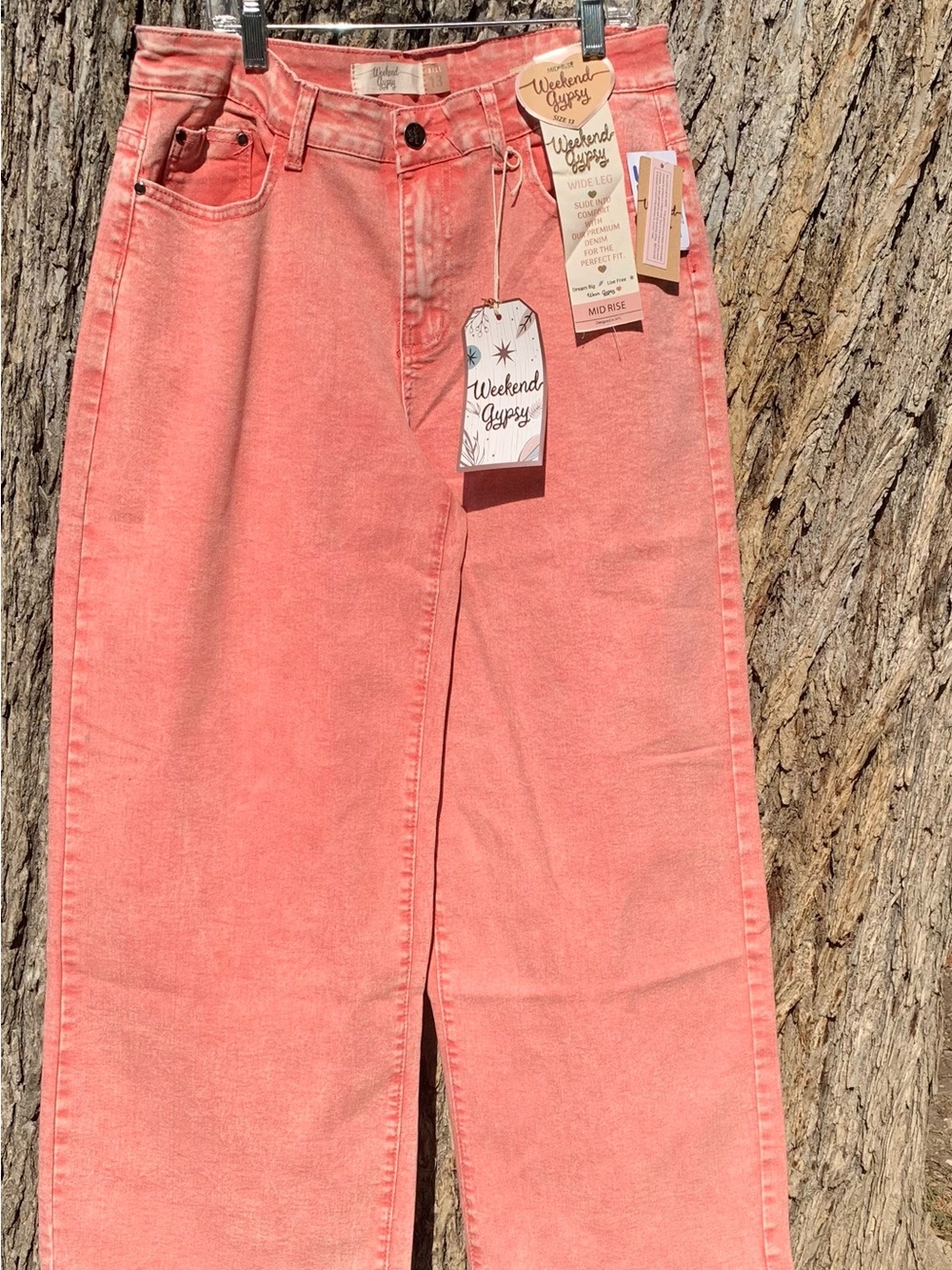 Coral Mid-Rise Women’s Jeans